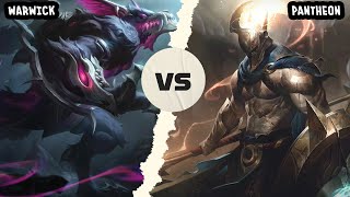 Playing jungle is a roller coaster of emotions | Warwick vs Pantheon Jungle!