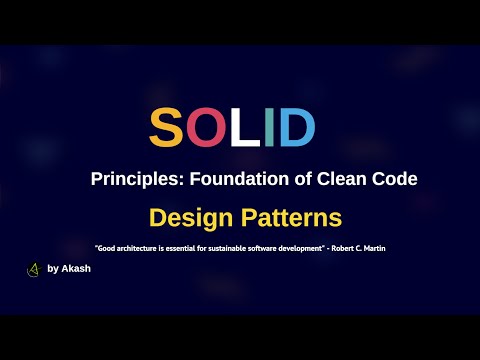 SOLID Principles in Design Patters | Explained in simple