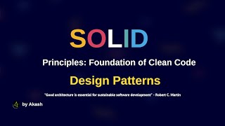 SOLID Principles in Design Patters | Explained in simple