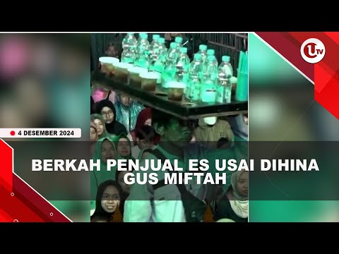 USAI DIHINA GUS MIFTAH, PENJUAL ES MENDAPAT BERKAH DIHADIAHI UMRAH | U-NEWS