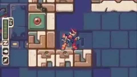 Mega Man Zero 3: Hanumachines Stage- No Damage