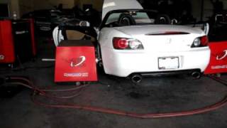 Bisimoto setup of AEM launch control on Honda S2000