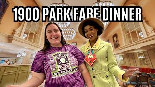 NEW DISNEY WORLD CHARACTER DINING 1900 Park Fare Dinner Review