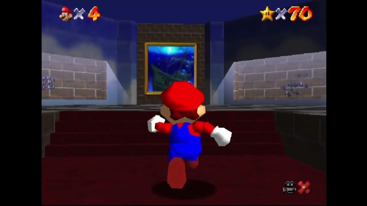 Super Mario 64 with CD quality audio 