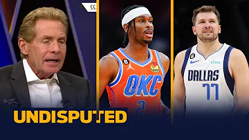 UNDISPUTED | Skip Bayless BOLD predicts to Mavericks vs Thunder: Luka or Shai will reach West Finals