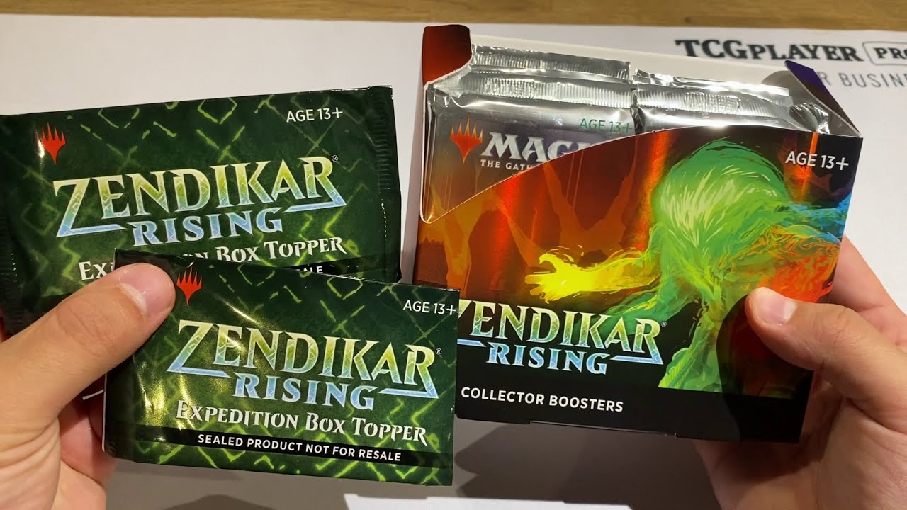Zendikar Rising Expedition Box Topper Sealed Mtg Magic Free Shipping! 