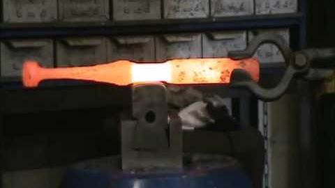 Forging a Shoulder - Power hammer tutorials