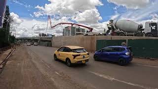 Progress of de-congesting Ngong -Naivasha road junction 