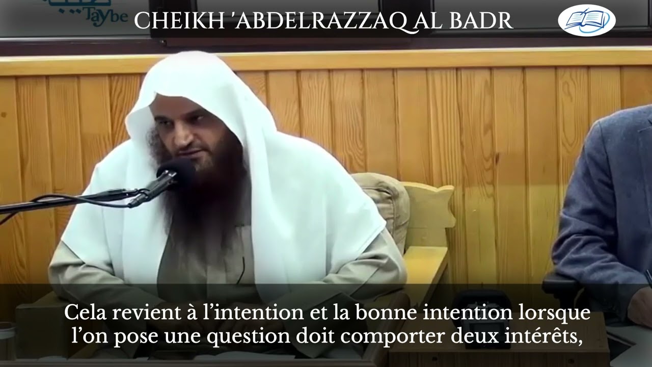 Le Programme Journalier De L'etudiant En Science -  Cheikh 'AbdelRazzaq Al Badr - introduction