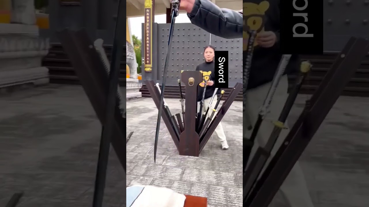 Chinese sword performance!Do you want one?😍😍