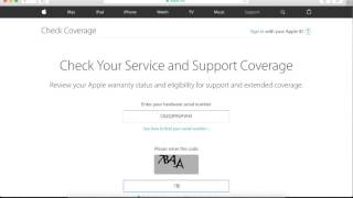 Check apple product coverage