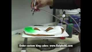 King Cake, Ralph's Market, Gonzales, Louisiana