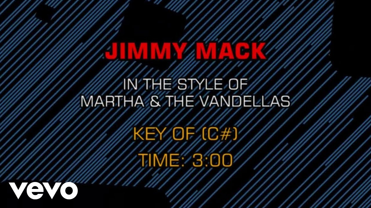 Obejrzyj Martha & The Vandellas - Jimmy Mack (Karaoke) w YouTube Obejrzyj Martha & The Vandellas - Jimmy Mack (Karaoke) w YouTube