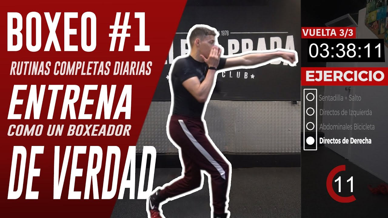 🥊 ENTRENA BOXEO en CASA  Entrenamiento completo 𝗡º𝟭 𝗱𝗲 𝟮𝟴 para  entrenar como un boxeador de verdad 