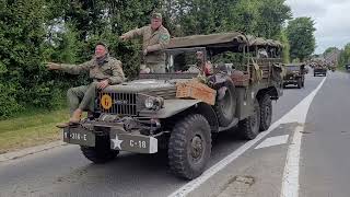 2024 Normandy WWII D-Day Convoy! Over 300 vehicles!