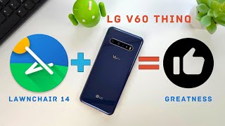 Lawnchair Launcher 14 + LG V60 = Greatness! screenshot 5
