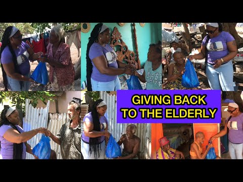 GIVING BACK TO THE ELDERLY IN RURAL COMMUNITIES IN JAMAICA 🇯🇲