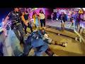 Cops Get Outnumbered During Shooting Chaos