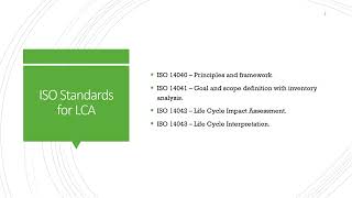 Detailed LCA Methodological Framework
