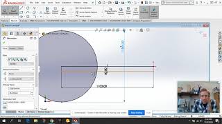 SolidWorks - Bike Frame Drawing - Rear End