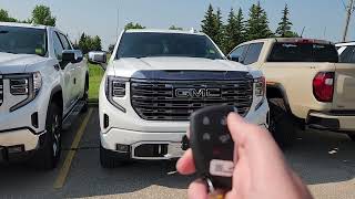 How To: Remote start the Sierra 1500 Denali Ultimate