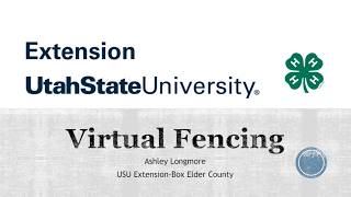 Virtual Fencing Webinar