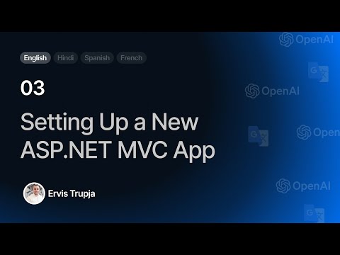 03. Setting Up a New ASP.NET MVC Application