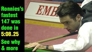 Ronnie O'Sullivan - Historic Moment in Sport \& Snooker: 147 in 5:08.25 (Version3 - 720p)