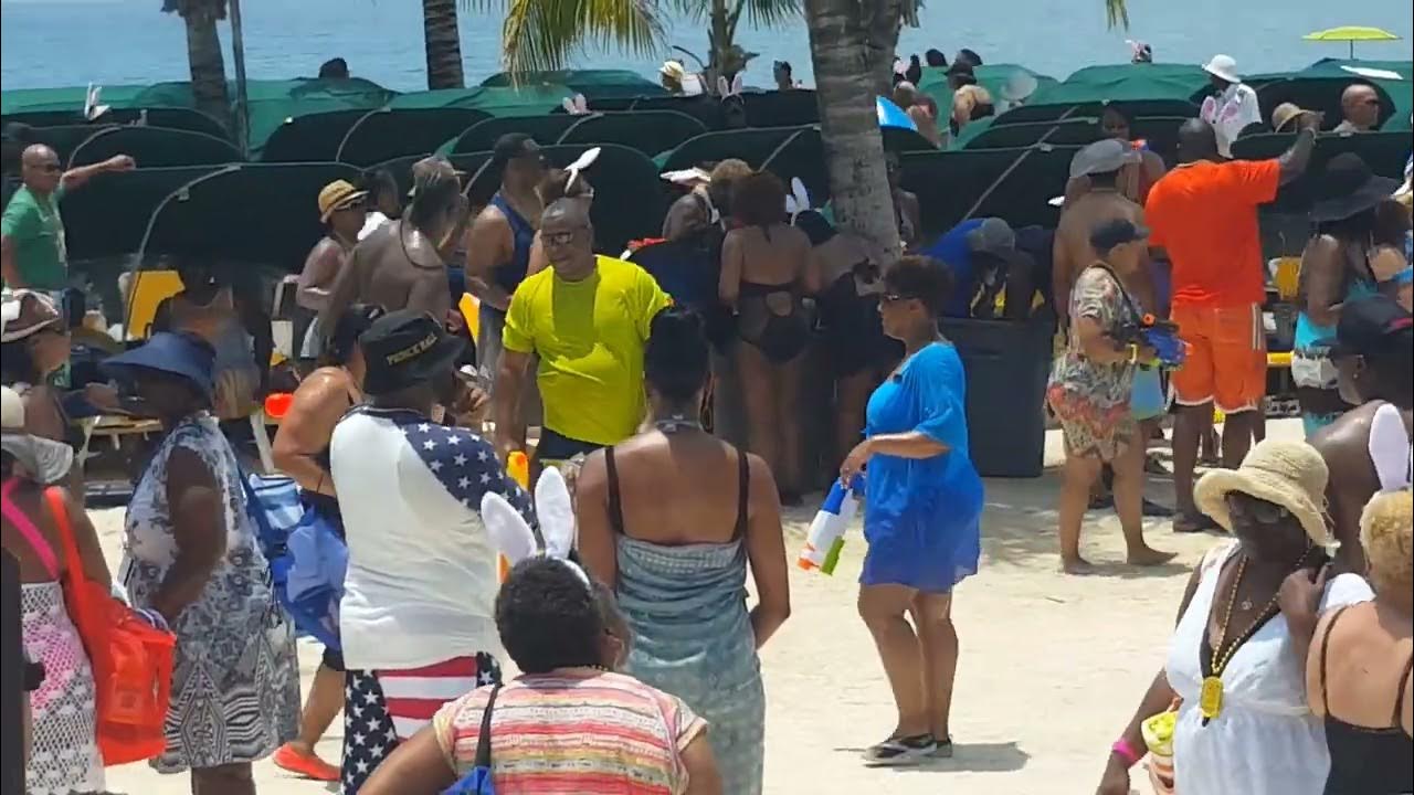 TOM JOYNER FANTASTIC VOYAGE CRUISE FAMOUS WATER GUN FIGHT THE DARK