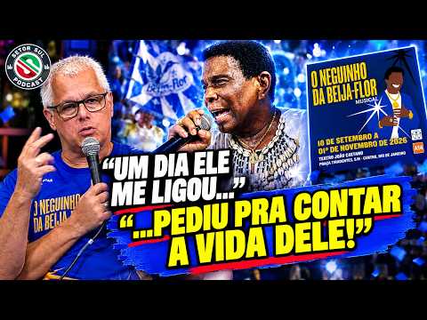 NEGUINHO DA BEIJA-FLOR: AYDANO REVEALS BEHIND-THE-SCENES OF THE DOCUMENTARY AND STAGE PLAY
