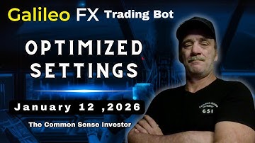 Galileo FX Trading Bot ~ January 12, 2025 Settings and Lesson from Last Week