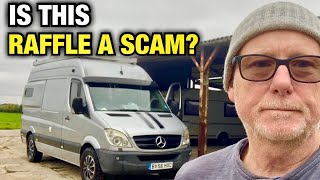 Am I Making a Huge Mistake With This Raffle? Van Life Raffle Scam? I'll Prove You Wrong