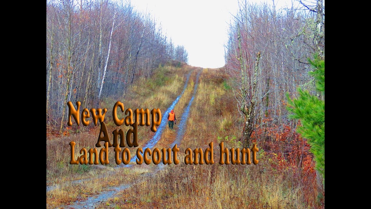 2019 New Camp and Hunting Area YouTube