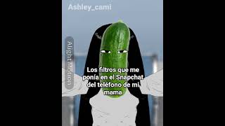 el pepino era crucial en Snapchat #humor #meme #identificable #animation #snapseed