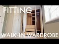 Fitting huge corner wardrobe in just 6 minutes  timelapse with voiceover  vid142