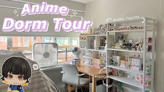 Anime College Dorm Tour 🧸✨|| Manga, Anime, Desk Tour, + More!