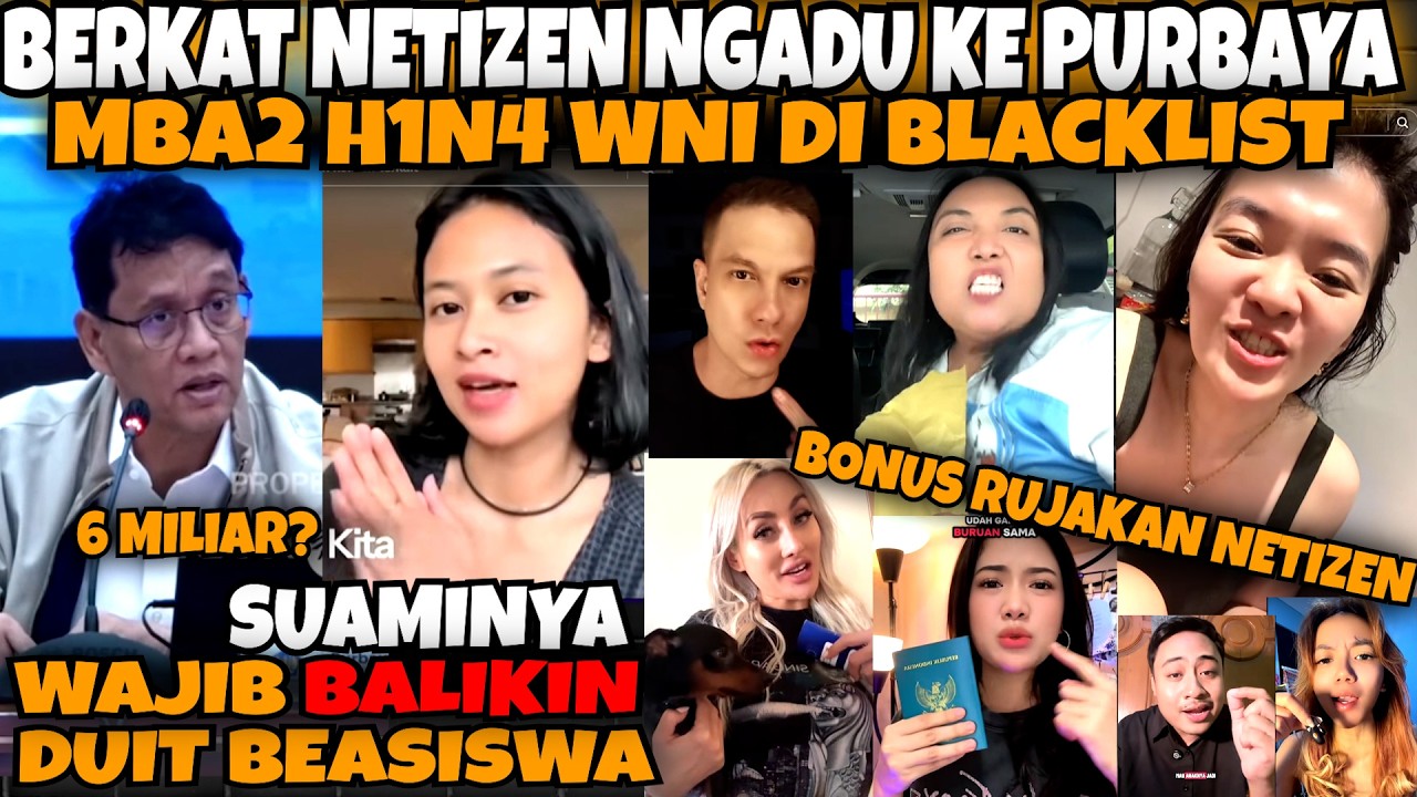 BERKAT NETIZEN🤣‼️PURBAYA BLACKLIST MBA2 LPDP VIRAL H1N4 WNI‼️HARUS BALIKIN DUIT BEASISWA‼️