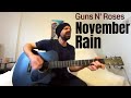 November Rain - Guns N' Roses [Acoustic Cover by Joel Goguen]