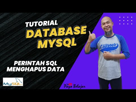 Tutorial Database MySQL (Materi 7: Menghapus Data Tabel)