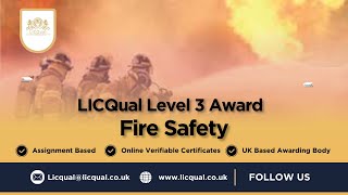 LICQual Level 3 Award in Fire Safety
