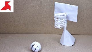 DIY 🏀 - How to make a BASKETBALL RING AND BALL from A4 paper by DIY crafts from A4 PAPER 343,180 views 2 years ago 1 hour, 8 minutes