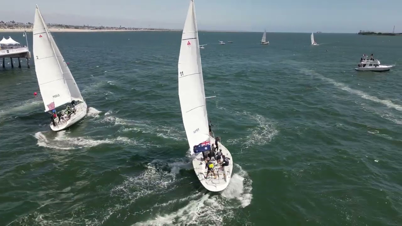 59th Congressional Cup 2024   F4M3   Poole v Tapper start