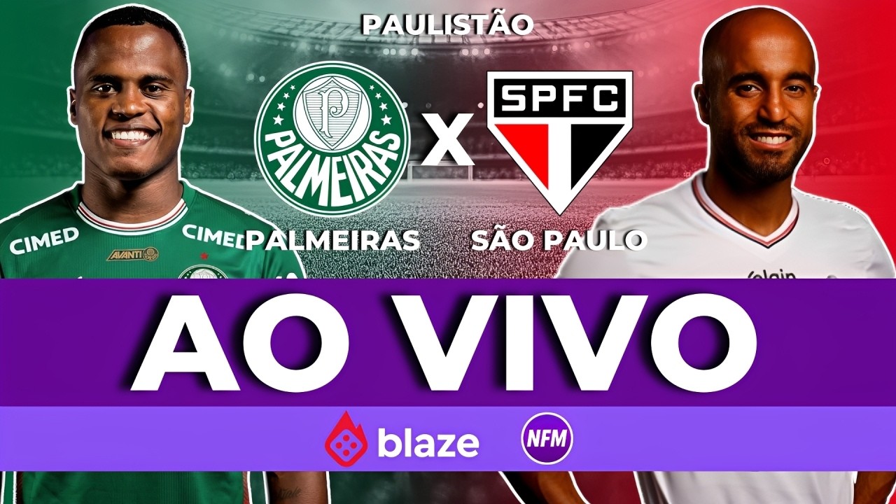 PALMEIRAS X SÃO PAULO AO VIVO COM IMAGENS DO ESTÚDIO | PALMEIRAS AO VIVO | SAO PAULO AO VIVO