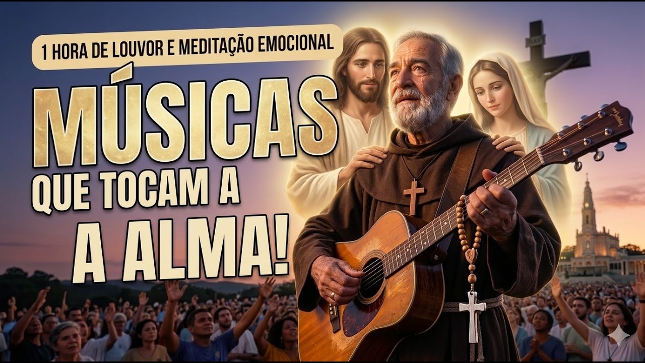 🎶 LIVE AO VIVO – As Melhores Músicas Católicas Para Acalmar o Coração e Sentir a Presença de Deus