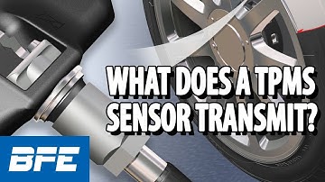 What Does A TPMS Sensor Transmit? | Tech Minute