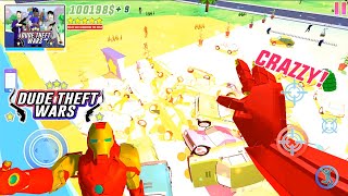 Dude Theft Wars Iron Man ( Game Play ) Part 14 screenshot 3