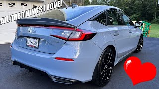Things I LOVE About My Civic Sport Hatchback 2.0 Manual (2022-2024)