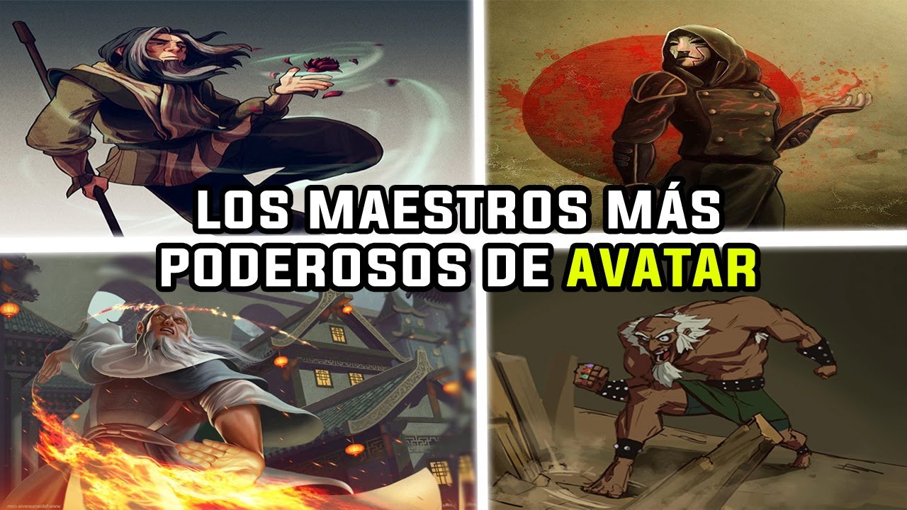 Los maestros más poderosos de Avatar