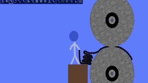 Algodoo on Crack based on Stick Figures on Crack