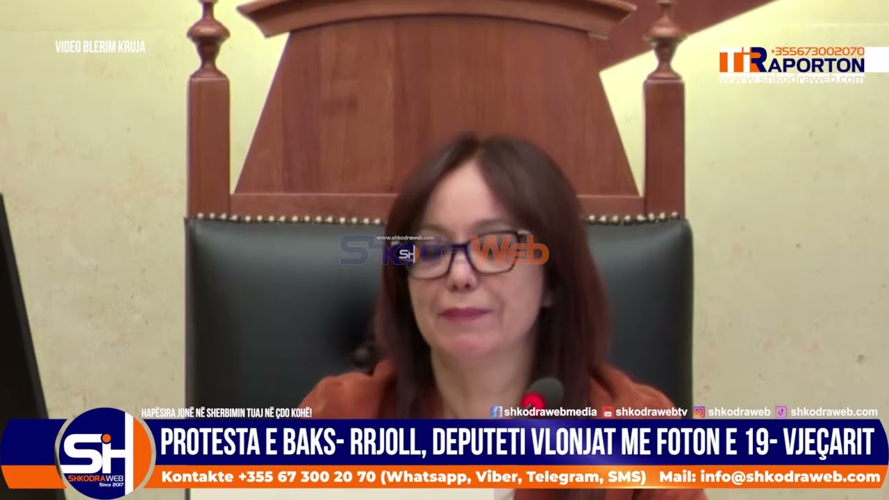 ShkodraWeb | Deputeti vlonjat Agron Shehaj në Kuvend me foton e 19- vjeçarit nga Baks-Rrjoll